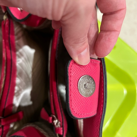 Pink London Fog purse bag tote - Picture 8 of 13